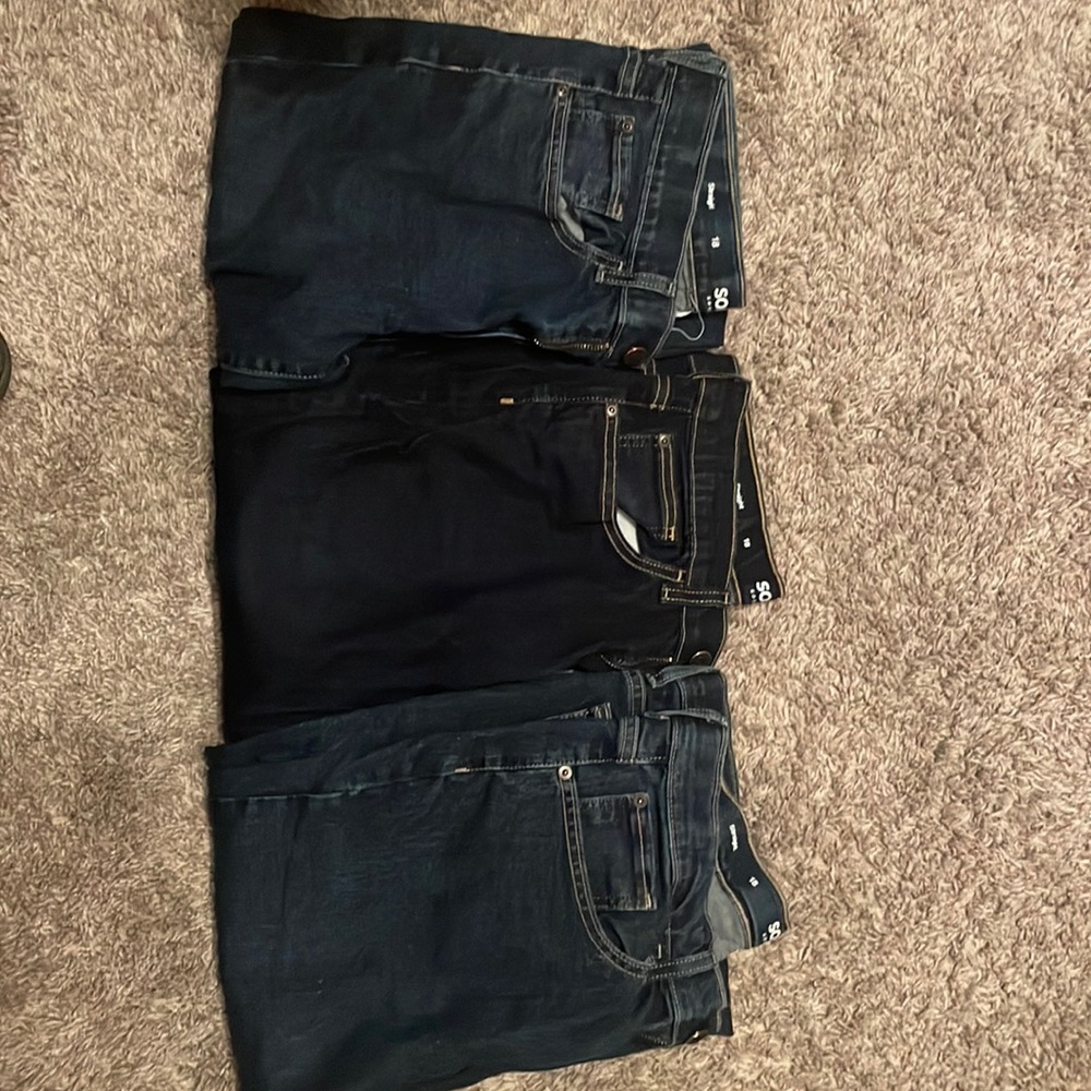 Lot of 3 size 18 straight boy jeans